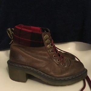 Dr. Marten's Frieda heeled leather hiking boot